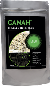 Natural Shelled (Hulled)  Hemp Seed Canah Hemp Essentials
